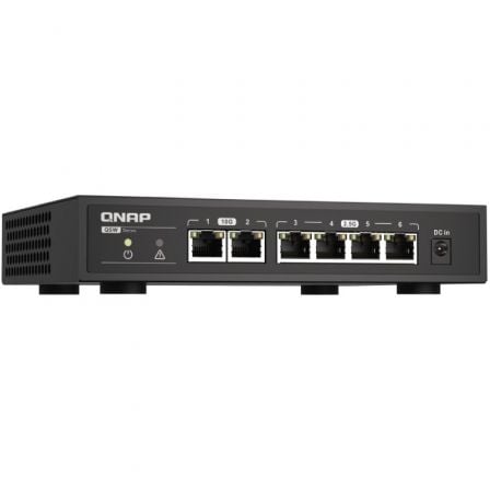 Switch QNAP QSW - 2104 - 2T 6 Puertos/ RJ - 45 10/100/1000/10GBASE - T - Tiensol