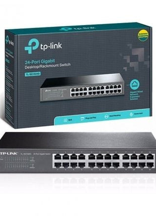 Switch TP - Link 24P GIGA 24 Puertos/ RJ - 45 10/100/1000 - Tiensol