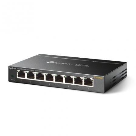 Switch TP - Link Easy Smart TL - SG108E 8 Puertos/ RJ - 45 10/100/1000 - Tiensol