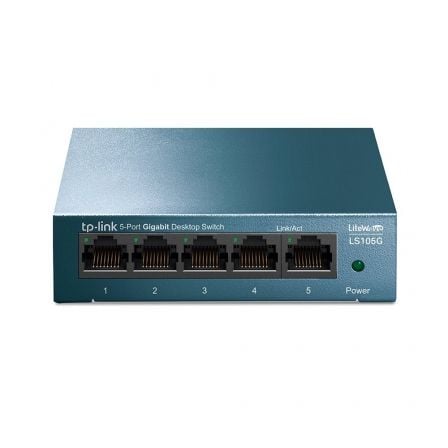 Switch TP - Link LS105G 5 Puertos/ RJ - 45 10/100/1000 - Tiensol