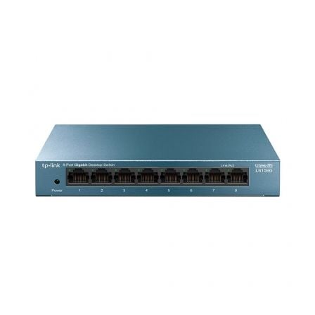 Switch TP - Link LS108G 8 Puertos/ RJ - 45 10/100/1000 - Tiensol