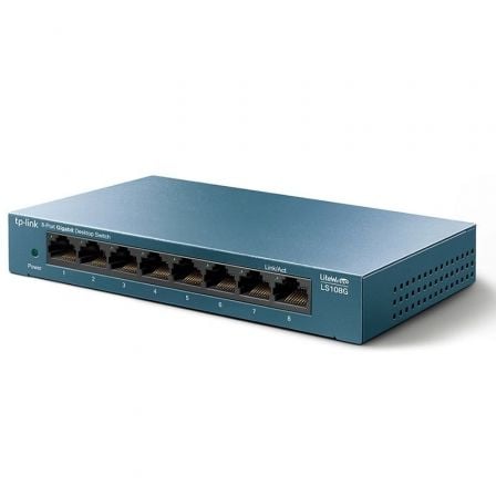 Switch TP - Link LS108G 8 Puertos/ RJ - 45 10/100/1000 - Tiensol