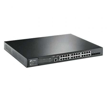 Switch TP - Link Omada Gigabit L2 JetStream TL - SG3428MP 28 Puertos/ RJ - 45 10/100/1000 PoE/ SFP - Tiensol