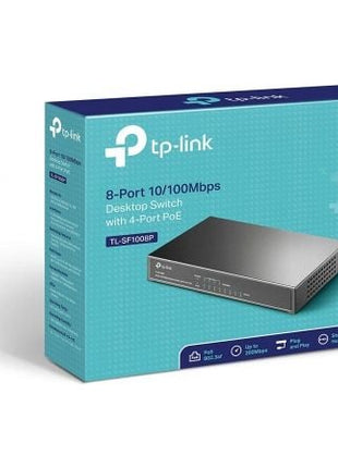 Switch TP - Link SF1008P 8 Puertos/ RJ - 45 10/100 PoE - Tiensol