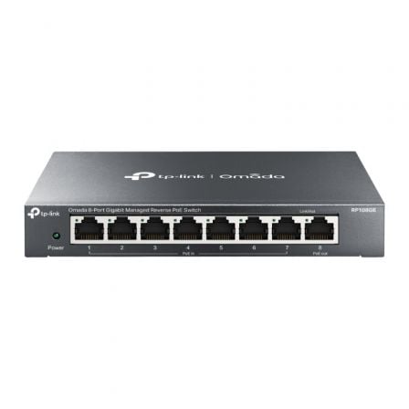 Switch TP - Link TL - RP108GE 8 Puertos/ RJ - 45 10/100/1000 PoE - Tiensol