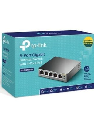 Switch TP - Link TL - SF1005P 5 Puertos/ RJ - 45 10/100 PoE - Tiensol