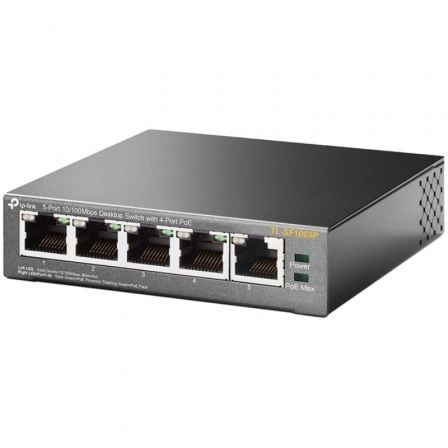 Switch TP - Link TL - SF1005P 5 Puertos/ RJ - 45 10/100 PoE - Tiensol