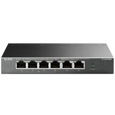 Switch TP - Link TL - SF1006P 6 Puertos/ RJ - 45 10/100 PoE - Tiensol