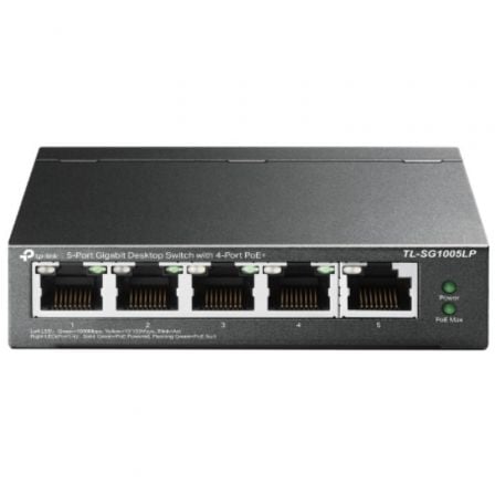 Switch TP - Link TL - SG1005LP 5 Puertos/ RJ - 45 10/100/1000/ PoE - Tiensol