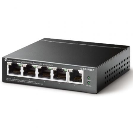 Switch TP - Link TL - SG1005LP 5 Puertos/ RJ - 45 10/100/1000/ PoE - Tiensol