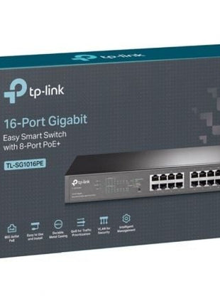 Switch TP - Link TL - SG1016PE/ 16 Puertos/ RJ45 10/100/1000/ PoE+ - Tiensol