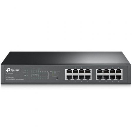 Switch TP - Link TL - SG1016PE/ 16 Puertos/ RJ45 10/100/1000/ PoE+ - Tiensol