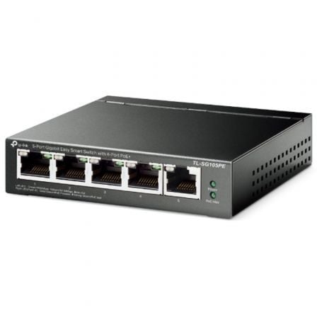 Switch TP - Link TL - SG105PE 5 Puertos/ RJ - 45 10/100/1000 PoE - Tiensol