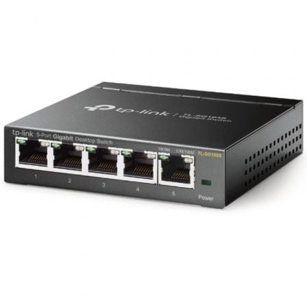 Switch TP - Link TL - SG105S 5 Puertos/ RJ - 45 10/100/1000 - Tiensol