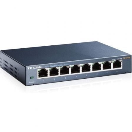 Switch TP - Link TL - SG108 V3.0 8 Puertos/ RJ - 45 10/100/1000 - Tiensol