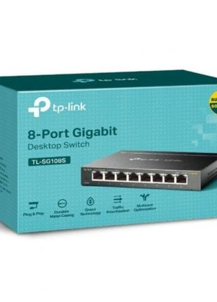 Switch TP - Link TL - SG108S 8 Puertos/ RJ - 45 10/100/1000 - Tiensol