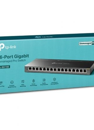 Switch TP - Link TL - SG116E 16 Puertos/ RJ - 45 10/100/1000 - Tiensol