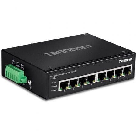 Switch TRENDnet TI - E80 8 Puertos/ RJ - 45 Gigabit 10/100 - Tiensol