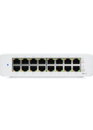 Switch Ubiquiti UniFi Lite USW - LITE - 16 - POE 16 Puertos/ RJ45 10/100/1000 PoE - Tiensol