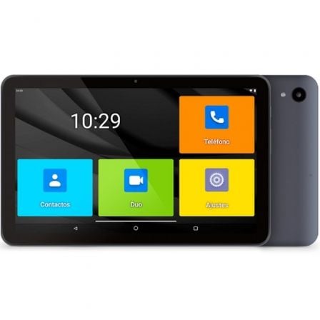 Tablet SPC Gravity 3 Senior 10.35'/ 4GB/ 64GB/ Quadcore/ 4G/ Funda Incluida/ Negra - Tiensol