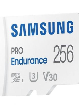 Tarjeta de Memoria Samsung Pro Endurance 256GB microSD XC con Adaptador/ Clase 10/ 100MBs - Tiensol