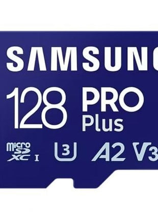 Tarjeta de Memoria Samsung PRO Plus 2023 128GB microSD XC/ Clase 10/ 180MBs - Tiensol