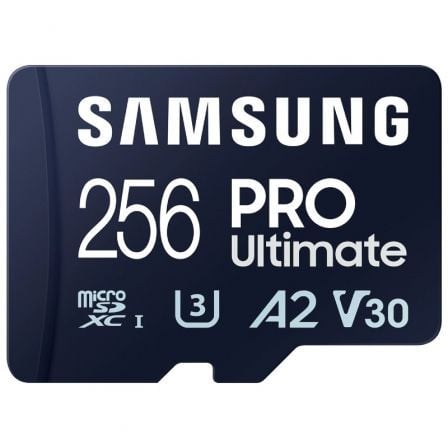 Tarjeta de Memoria Samsung Pro Ultimate 256GB microSD XC con Adaptador/ Clase 10/ 200MBs - Tiensol