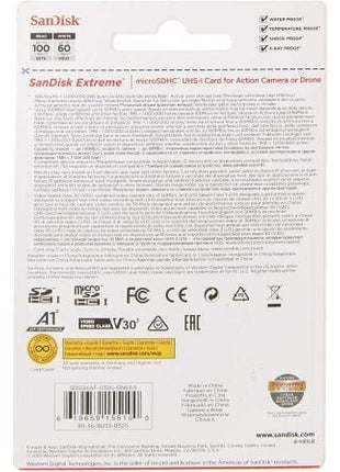 Tarjeta de Memoria SanDisk Extreme 32GB microSD HC UHS - I con Adaptador/ Clase 10/ 100MBs - Tiensol