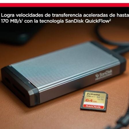 Tarjeta de Memoria SanDisk Extreme 64GB SD XC UHS - I Clase 10/ 170MBs - Tiensol