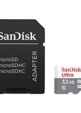 Tarjeta de Memoria SanDisk Ultra 32GB microSD HC con Adaptador/ Clase 10/ 100MB/s - Tiensol