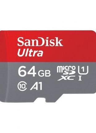 Tarjeta de Memoria SanDisk Ultra 64GB microSD XC con Adaptador/ Clase 10/ 140MBs - Tiensol