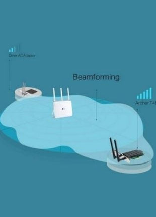 Tarjeta de Red Inalámbrica - PCI Express TP - Link Archer T4E/ 1200Mbps/ 2.4/5GHz - Tiensol
