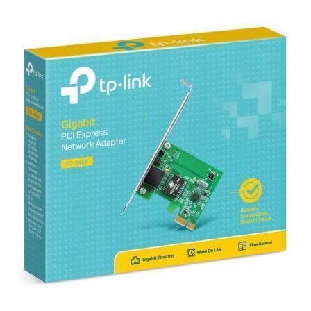 Tarjeta de Red RJ45 - PCI Express TP - Link TG - 3468/ 1000Mbps - Tiensol