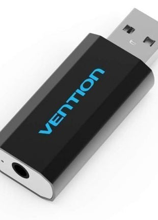 Tarjeta de Sonido Vention VAB - S15 - B/ USB Macho - Jack 3.5 Hembra - Tiensol