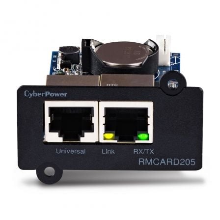 Tarjeta Gestión Remota Cyberpower RMCARD205/ RJ45/ compatible con Envirosensor - Tiensol