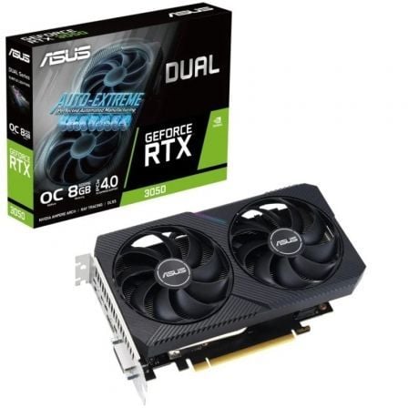 Tarjeta Gráfica Asus Dual GeForce RTX 3050 V2 OC/ 8GB GDDR6 - Tiensol