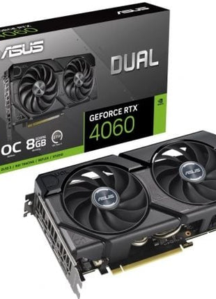 Tarjeta Gráfica Asus Dual GeForce RTX 4060 EVO OC/ 8GB GDDR6 - Tiensol