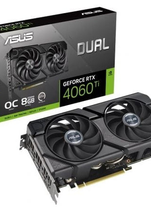 Tarjeta Gráfica Asus Dual GeForce RTX 4060 Ti EVO OC Edition/ 8GB GDDR6 - Tiensol