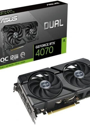 Tarjeta Gráfica Asus Dual GeForce RTX 4070 EVO OC Edition/ 12GB GDDR6 - Tiensol