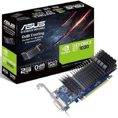 Tarjeta Gráfica Asus GeForce GT 1030/ 2GB GDDR5 - Tiensol