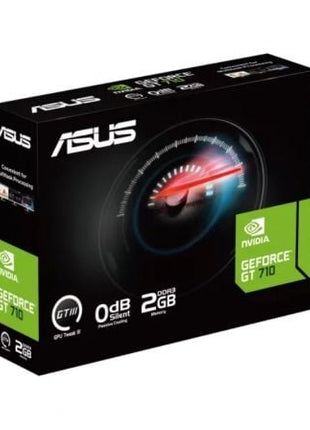 Tarjeta Gráfica Asus GeForce GT 710 EVO/ 2GB DDR3/ Compatible con Perfil Bajo - Tiensol