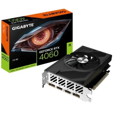 Tarjeta Gráfica Gigabyte GeForce RTX 4060 D6 8G/ 8GB GDDR6 - Tiensol