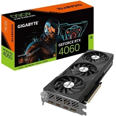 Tarjeta Gráfica Gigabyte GeForce RTX 4060 GAMING OC 8G/ 8GB GDDR6 - Tiensol