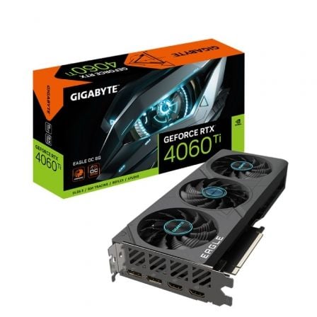 Tarjeta Gráfica Gigabyte GeForce RTX 4060 Ti EAGLE OC 8G/ 8GB GDDR6 - Tiensol