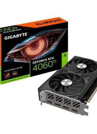 Tarjeta Gráfica Gigabyte GeForce RTX 4060 Ti WindForce OC 16G/ 16GB GDDR6 - Tiensol