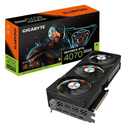 Tarjeta Gráfica Gigabyte GeForce RTX 4070 SUPER GAMING OC/ 12GB GDDR6X - Tiensol