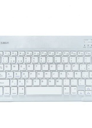 Teclado Compacto Inalámbrico por Bluetooth Subblim Smart/ Plata - Tiensol