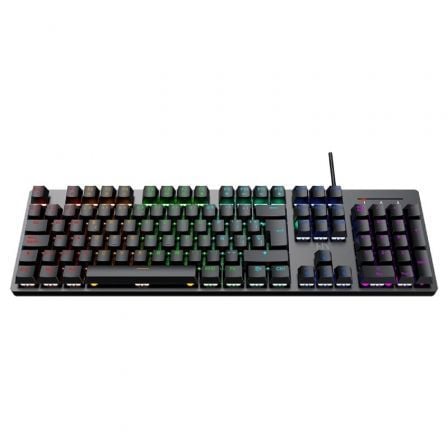 Teclado Gaming Mecánico Hiditec GK400 ARGB/ Switch Rojo - Tiensol