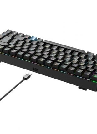 Teclado Gaming Mecánico Inalámbrico Hiditec GM1K/ Hot - Swap switch Gateron Brown - Tiensol