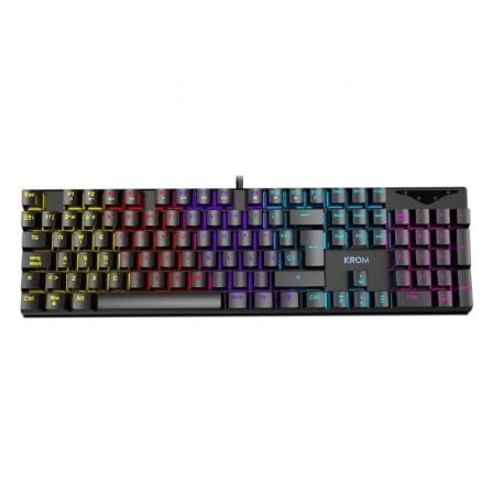 Teclado Gaming Mecánico Krom Kasic/ Negro - Tiensol